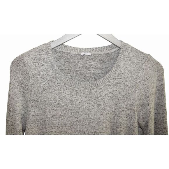 Studio 1886 Ruffled Gray Tunic Sweater Sz XS - Picture 3 of 4